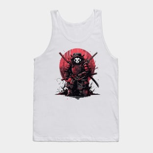 samurai panda Tank Top